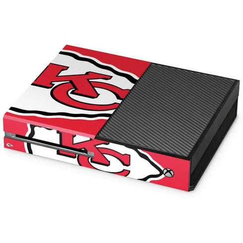 NFL Kansas City Chiefs Large Logo Xbox One Console Skin