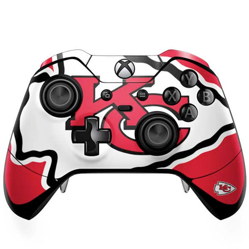 NFL Kansas City Chiefs Large Logo Xbox One Elite Controller Skin