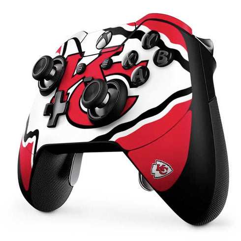 NFL Kansas City Chiefs Large Logo Xbox One Elite Controller Skin