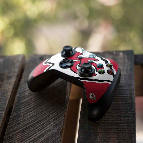 NFL Kansas City Chiefs Large Logo Xbox One Elite Controller Skin