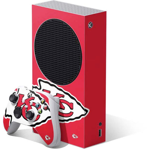 NFL Kansas City Chiefs Large Logo Xbox Series S Skins