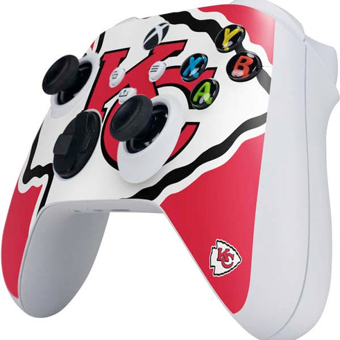 NFL Kansas City Chiefs Large Logo Xbox Series S Controller Skin
