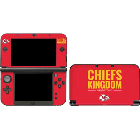 NFL Kansas City Chiefs Team Motto 3DS XL 2015 Skin