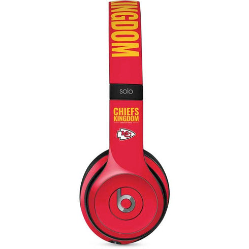 NFL Kansas City Chiefs Team Motto Beats Solo 2 Wired Skin