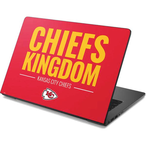 NFL Kansas City Chiefs Team Motto Dell Chromebook Skin