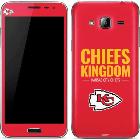 NFL Kansas City Chiefs Team Motto Galaxy J3 Skin