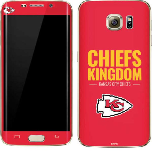 NFL Kansas City Chiefs Team Motto Galaxy S7 Edge Skin