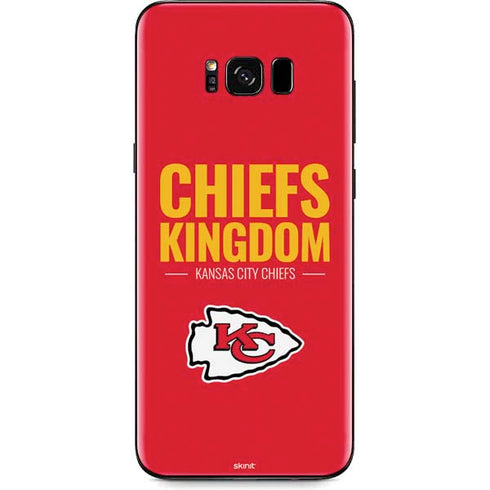 NFL Kansas City Chiefs Team Motto Galaxy S8 Skin