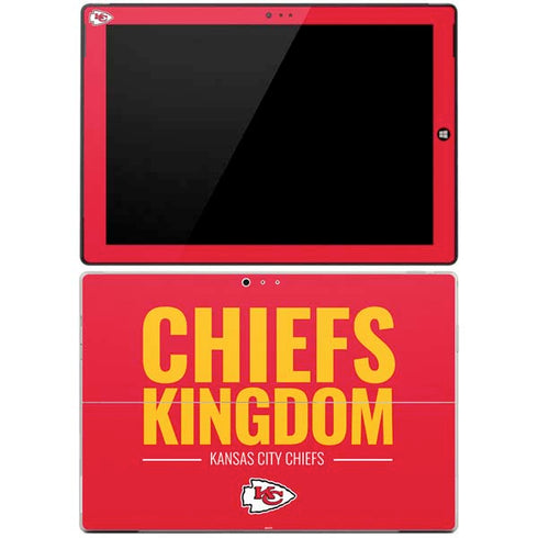 NFL Kansas City Chiefs Team Motto Surface Pro 3 Skin