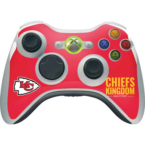 NFL Kansas City Chiefs Team Motto Xbox 360 Wireless Controller Skin