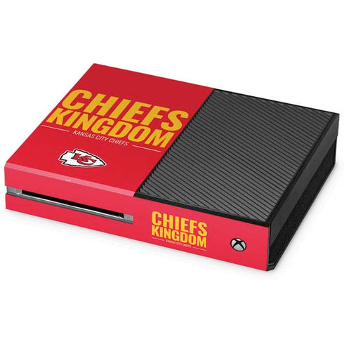 NFL Kansas City Chiefs Team Motto Xbox One Console Skin