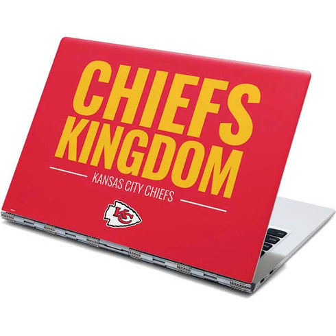 NFL Kansas City Chiefs Team Motto Yoga 910 2-in-1 14in Touch-Screen Skin
