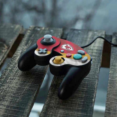 NFL Kansas City Chiefs Nintendo GameCube Controller Skin