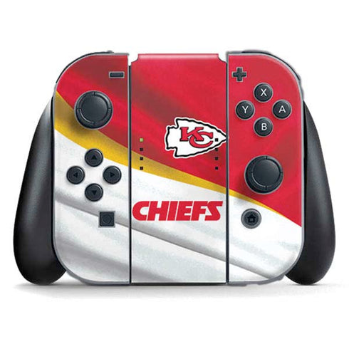 NFL Kansas City Chiefs Nintendo Switch (2017-2021) Joy-Con Controller Skin