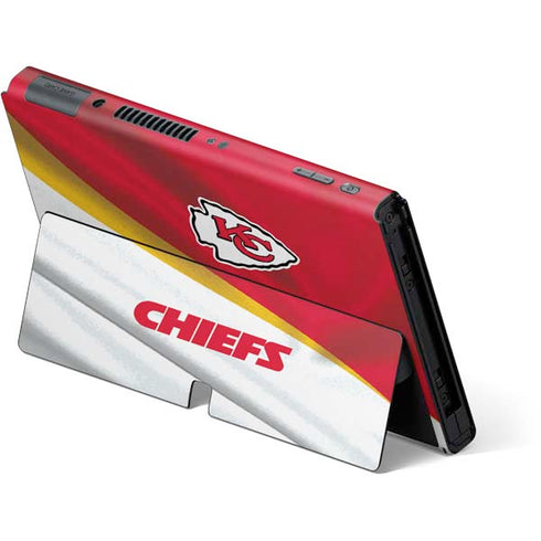 NFL Kansas City Chiefs Nintendo Switch OLED (2021) Skin