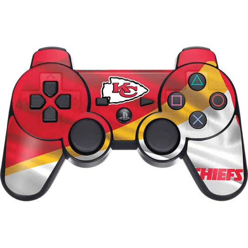 NFL Kansas City Chiefs PS3 Dual Shock wireless controller Skin