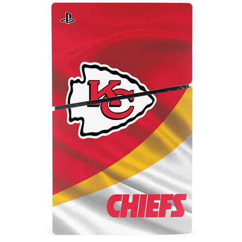 NFL Kansas City Chiefs PS5 Slim Disk Console Skin