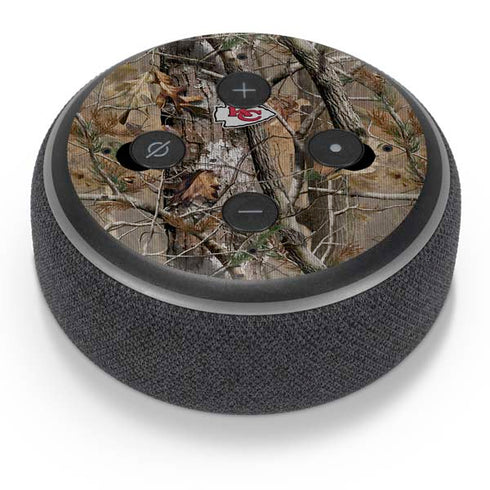 NFL Kansas City Chiefs Realtree AP Camo Amazon Echo Dot Skin