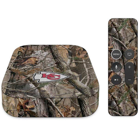 NFL Kansas City Chiefs Realtree AP Camo Apple TV Skin