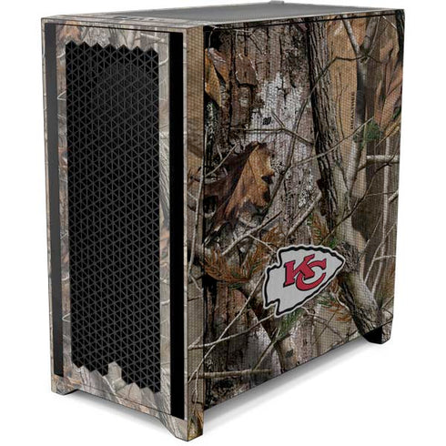 NFL Kansas City Chiefs Realtree AP Camo Corsair 4000D Tempered Glass Mid-Tower ATX Case Skin