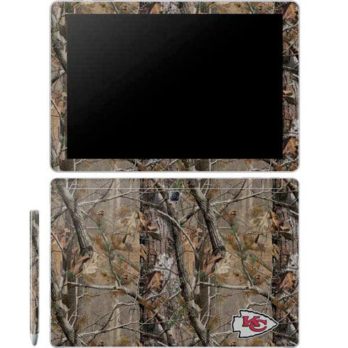 NFL Kansas City Chiefs Realtree AP Camo Galaxy Book 12in Skin