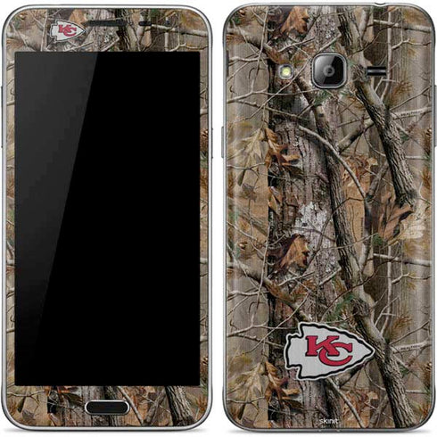 NFL Kansas City Chiefs Realtree AP Camo Galaxy J3 Skin