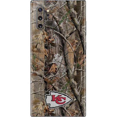 NFL Kansas City Chiefs Realtree AP Camo Galaxy Note 10 Plus Skin