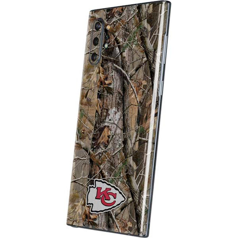 NFL Kansas City Chiefs Realtree AP Camo Galaxy Note 10 Plus Skin