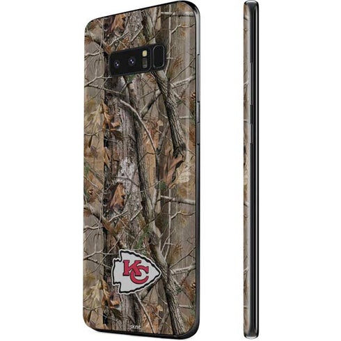 NFL Kansas City Chiefs Realtree AP Camo Galaxy Note 8 Skin