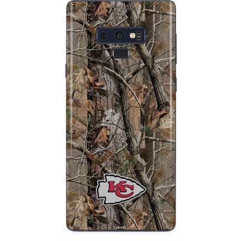 NFL Kansas City Chiefs Realtree AP Camo Galaxy Note 9 Skin