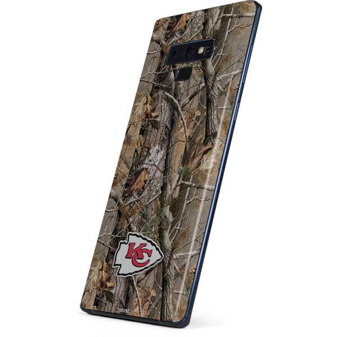 NFL Kansas City Chiefs Realtree AP Camo Galaxy Note 9 Skin