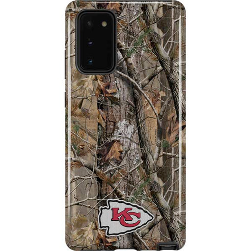 NFL Kansas City Chiefs Realtree AP Camo Galaxy Note20 5G Pro Case