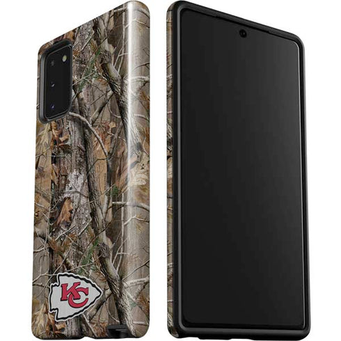 NFL Kansas City Chiefs Realtree AP Camo Galaxy Note20 5G Pro Case