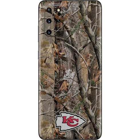 NFL Kansas City Chiefs Realtree AP Camo Galaxy S20 Plus Skin