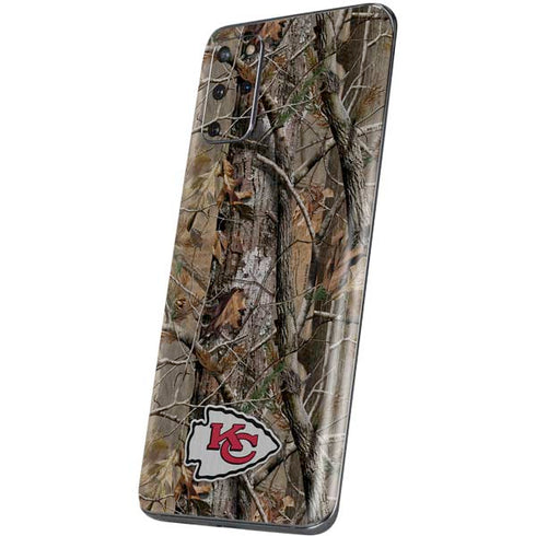 NFL Kansas City Chiefs Realtree AP Camo Galaxy S20 Plus Skin