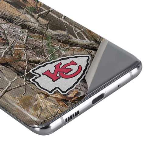NFL Kansas City Chiefs Realtree AP Camo Galaxy S20 Plus Skin
