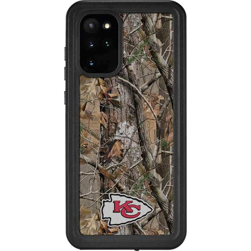 NFL Kansas City Chiefs Realtree AP Camo Galaxy S20 Plus Waterproof Case