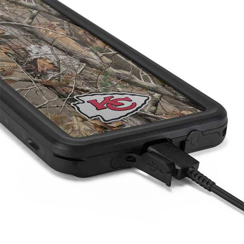 NFL Kansas City Chiefs Realtree AP Camo Galaxy S20 Plus Waterproof Case