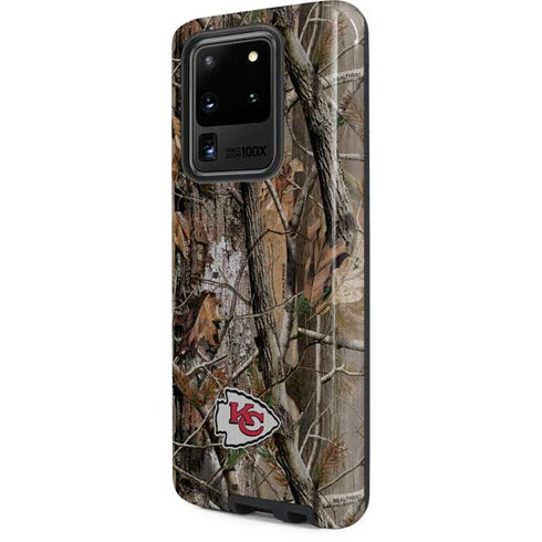 NFL Kansas City Chiefs Realtree AP Camo Galaxy S20 Ultra 5G Pro Case