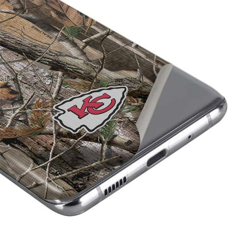 NFL Kansas City Chiefs Realtree AP Camo Galaxy S20 Ultra 5G Skin