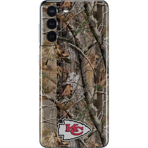 NFL Kansas City Chiefs Realtree AP Camo Galaxy S21 5G Skin