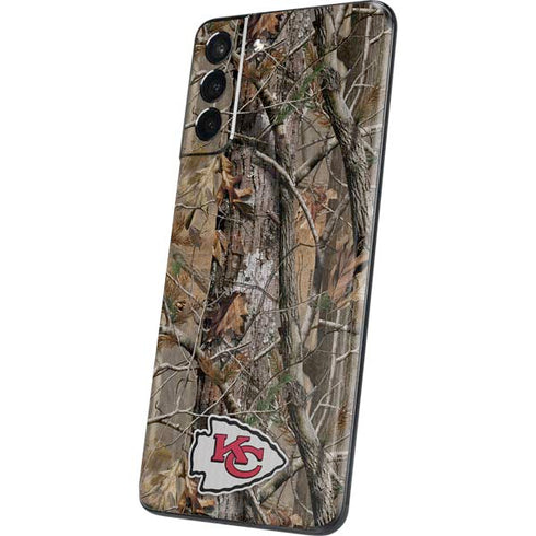 NFL Kansas City Chiefs Realtree AP Camo Galaxy S21 5G Skin
