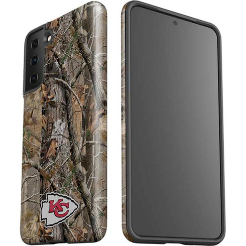NFL Kansas City Chiefs Realtree AP Camo Galaxy S21 Plus 5G Pro Case