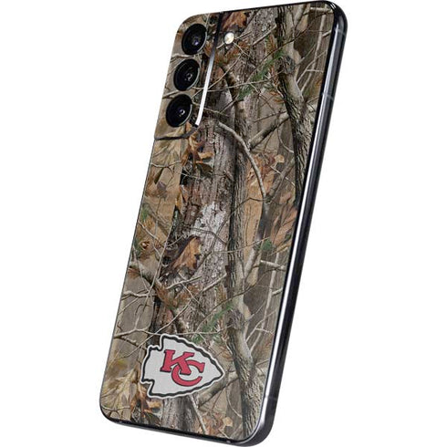 NFL Kansas City Chiefs Realtree AP Camo Galaxy S22 Plus Skin
