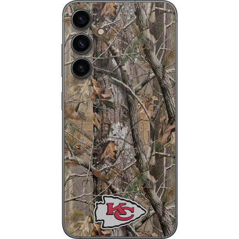 NFL Kansas City Chiefs Realtree AP Camo Galaxy S23 FE Skin