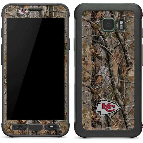 NFL Kansas City Chiefs Realtree AP Camo Galaxy S7 Active Skin