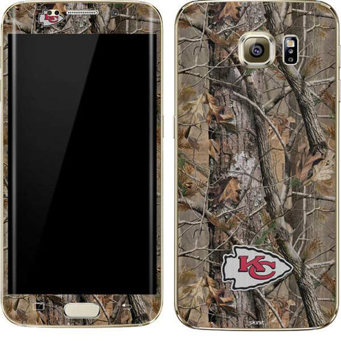NFL Kansas City Chiefs Realtree AP Camo Galaxy S7 Edge Skin