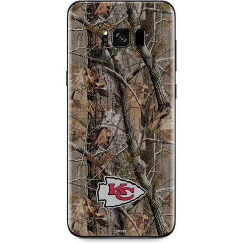NFL Kansas City Chiefs Realtree AP Camo Galaxy S8 Skin