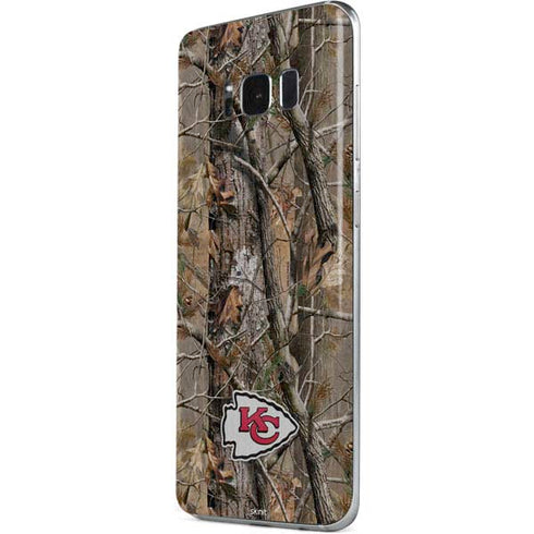 NFL Kansas City Chiefs Realtree AP Camo Galaxy S8 Skin