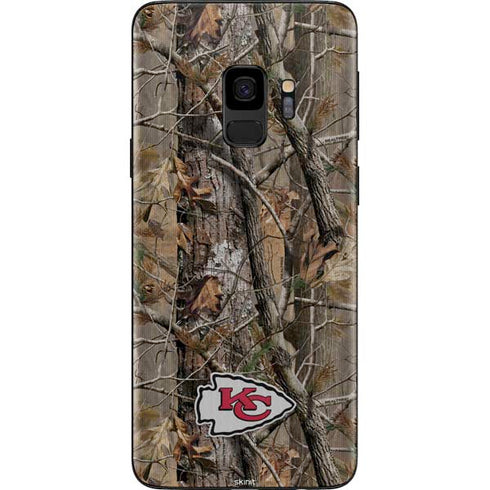 NFL Kansas City Chiefs Realtree AP Camo Galaxy S9 Skin